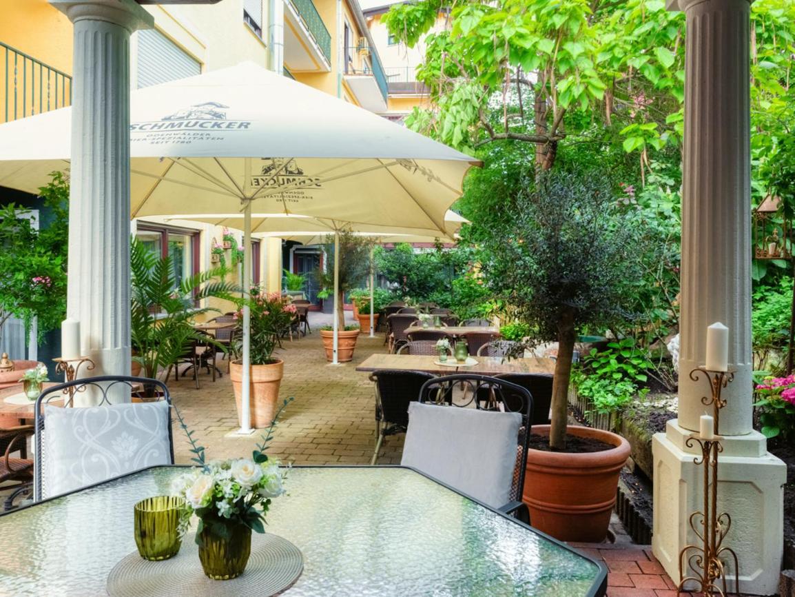 Hotel-Restaurant Central Am Koenigshof Viernheim Buitenkant foto
